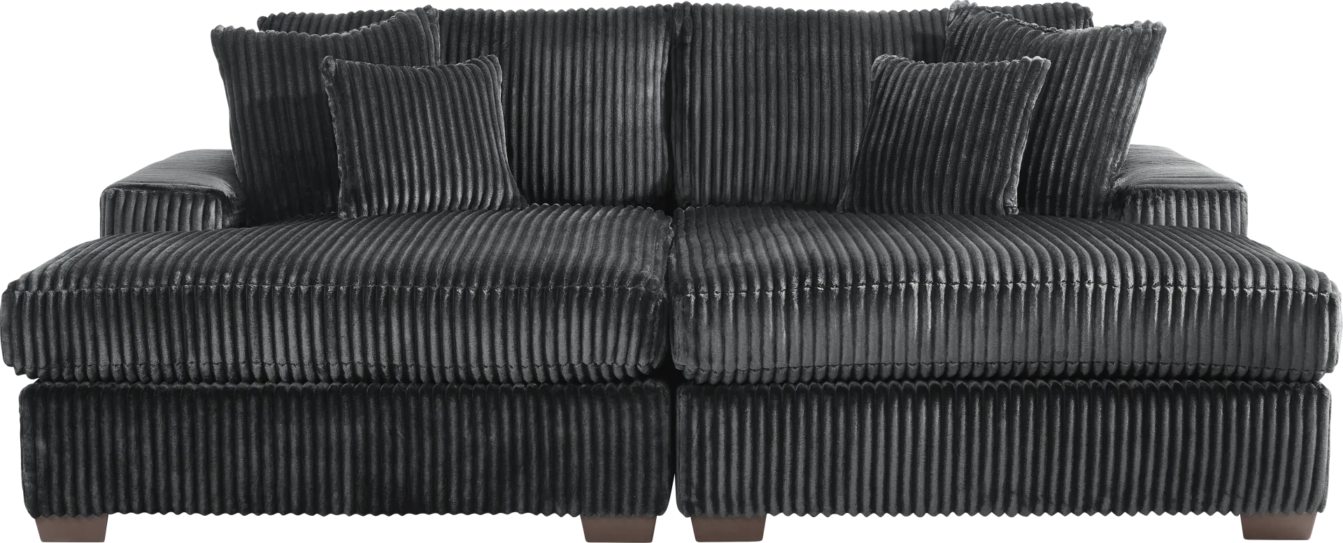 Lexford Park Black 2 Pc Sectional