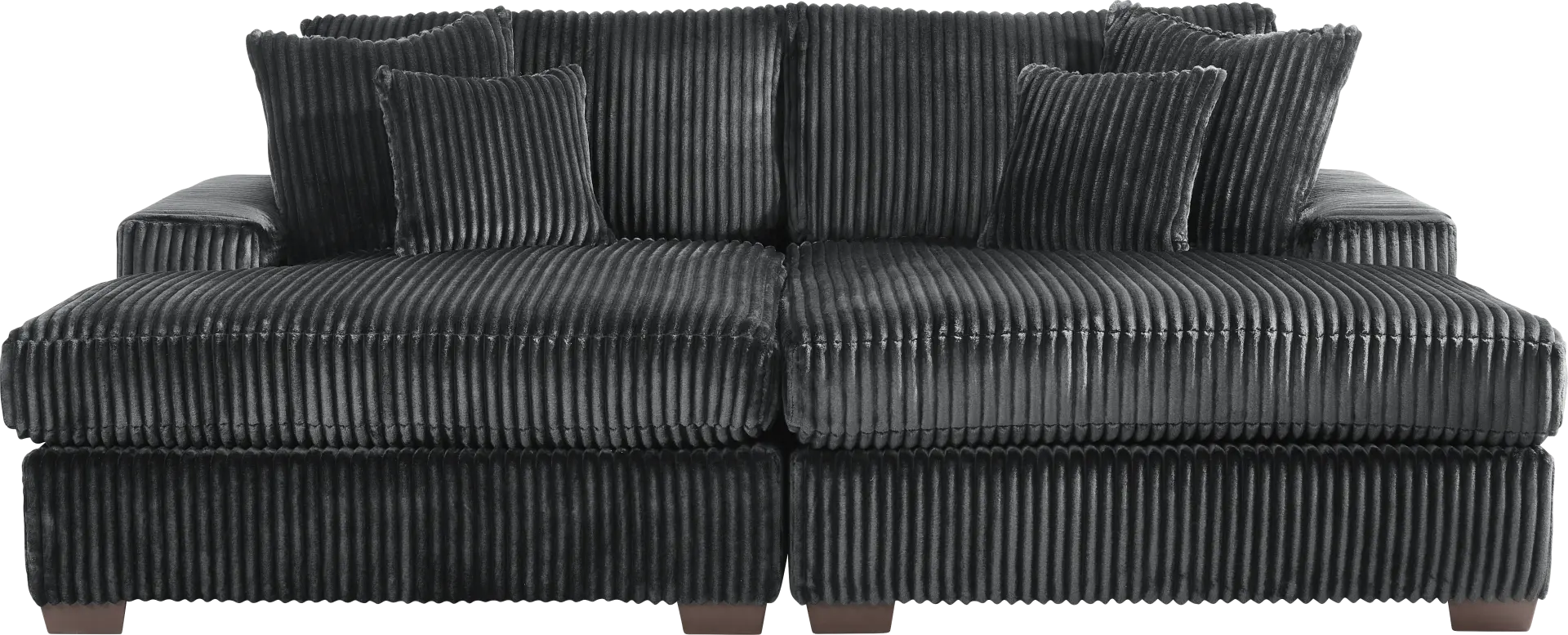 Lexford Park Black 2 Pc Sectional