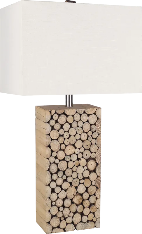 Lillian Edge Natural Lamp