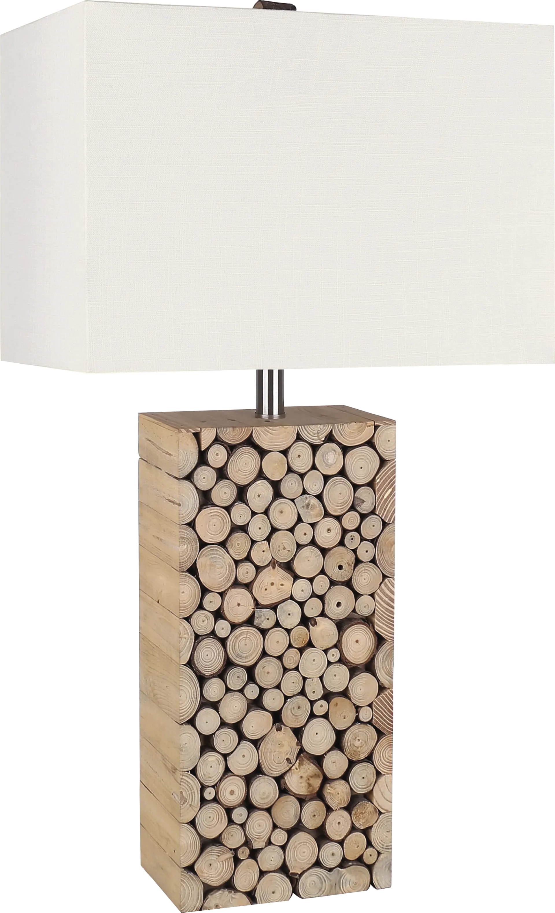 Lillian Edge Natural Lamp - Image 1