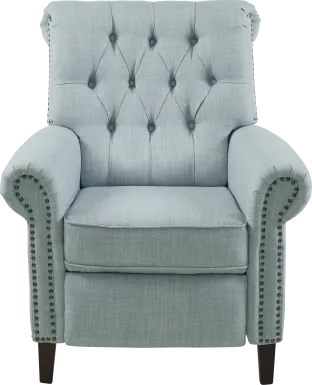 Starware Blue Manual Recliner