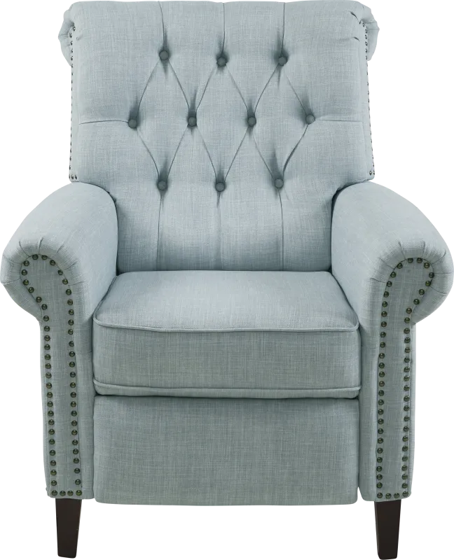 Starware Blue Manual Recliner