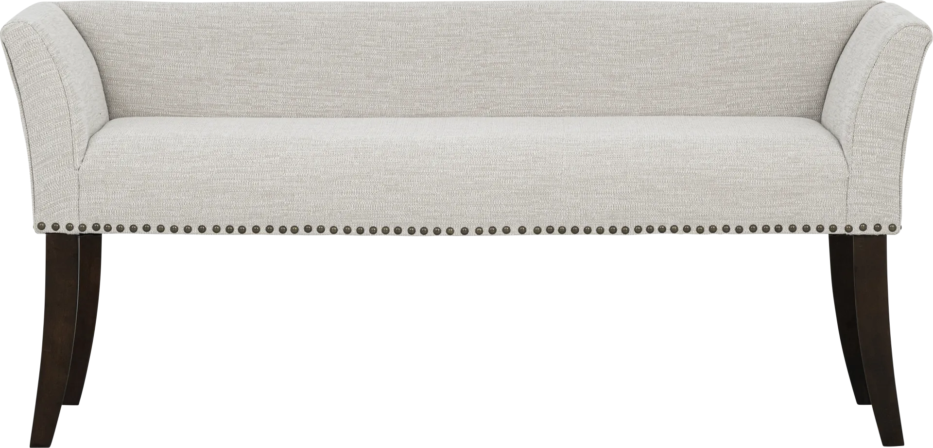 Wolfdew White Accent Bench - Image 1