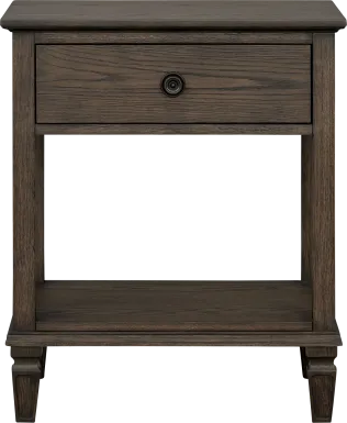 Iceway I Brown Nightstand