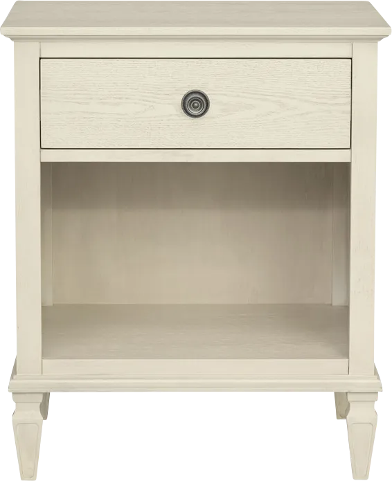 Iceway II Cream Nightstand - Thumbnail - Image 1