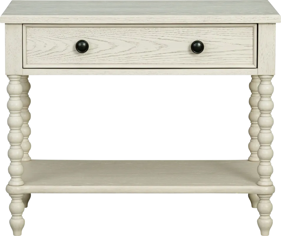 Fairiprises Cream Nightstand