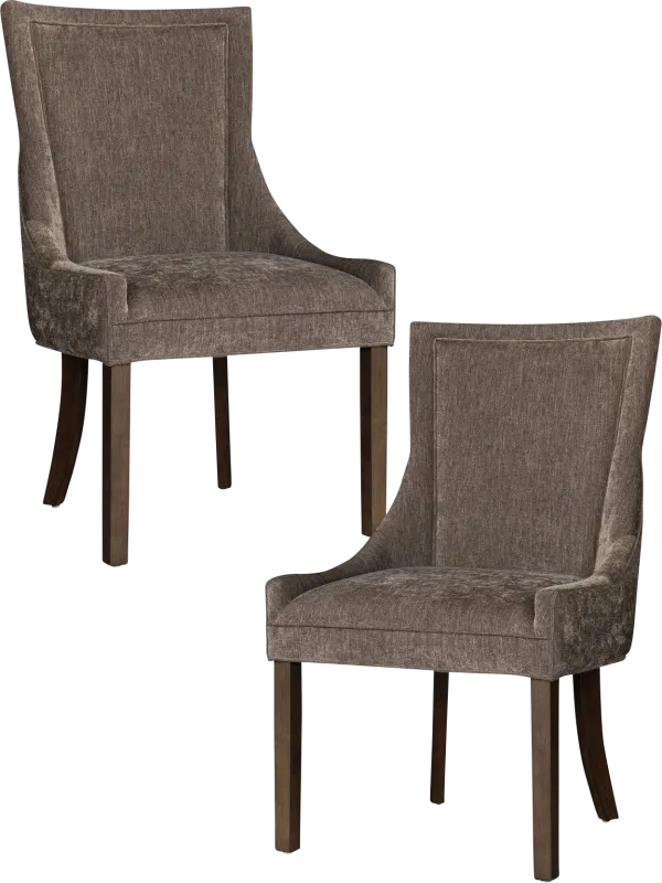 Houndsun Gray Dining Chair, Set of 2