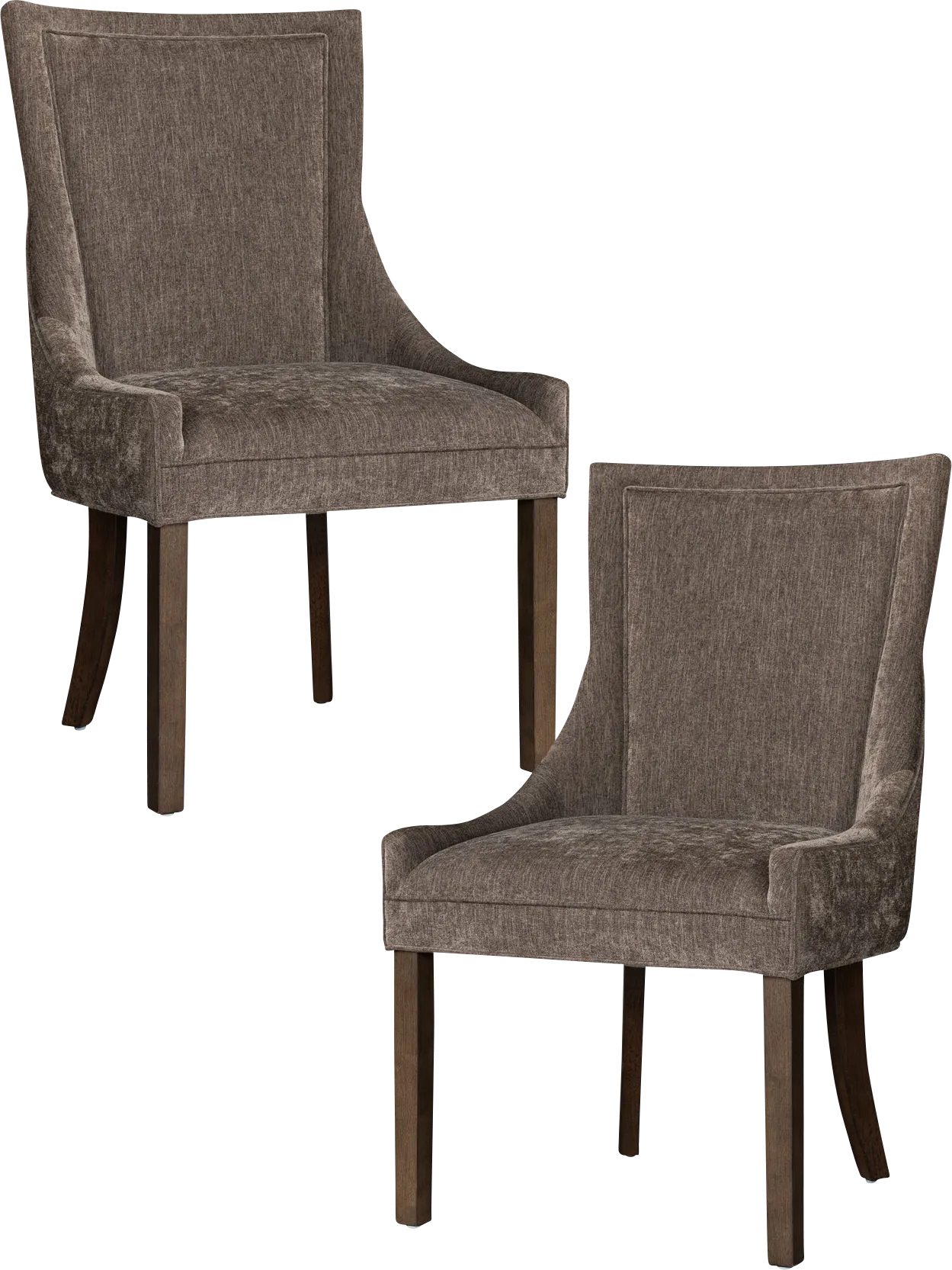 Houndsun Gray Dining Chair, Set of 2 - Image 1