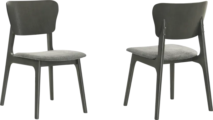 Desertsys II Gray Dining Chair, Set of 2