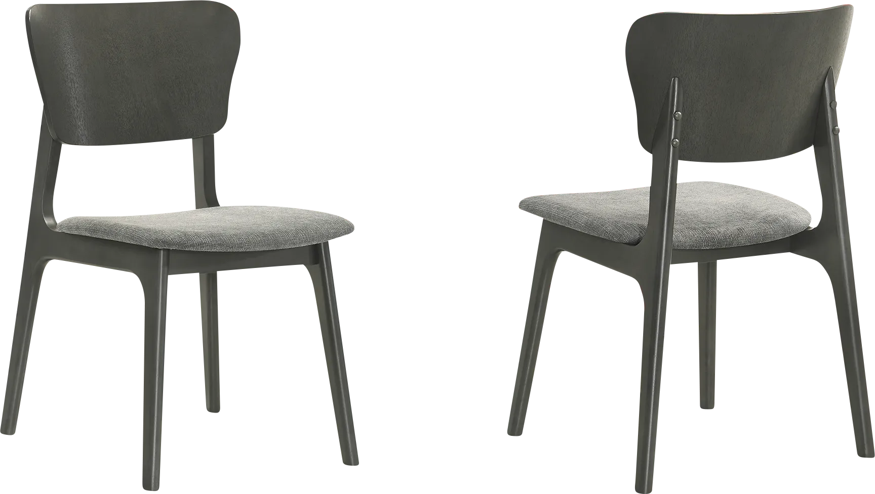 Desertsys II Gray Dining Chair, Set of 2 - Image 1
