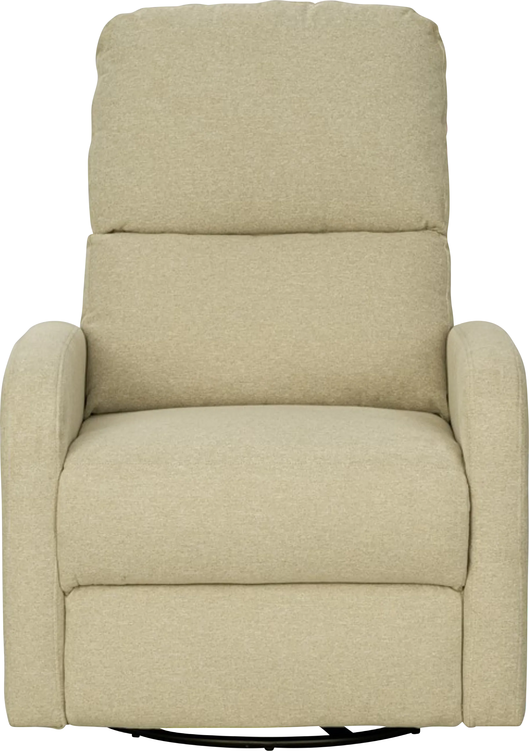 Boardew Beige Power Swivel Recliner - Image 1