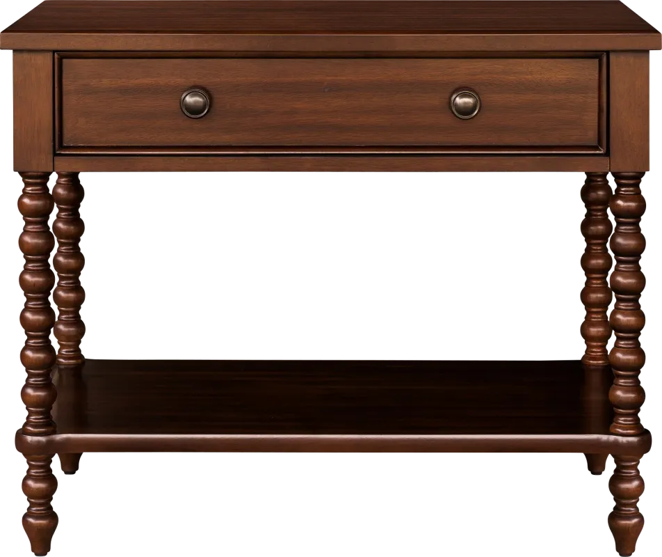Fairiprises Brown Nightstand