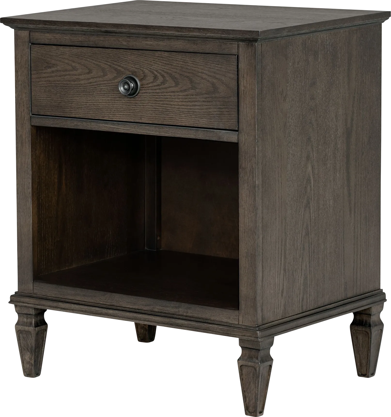 Iceway II Brown Nightstand - Image 1