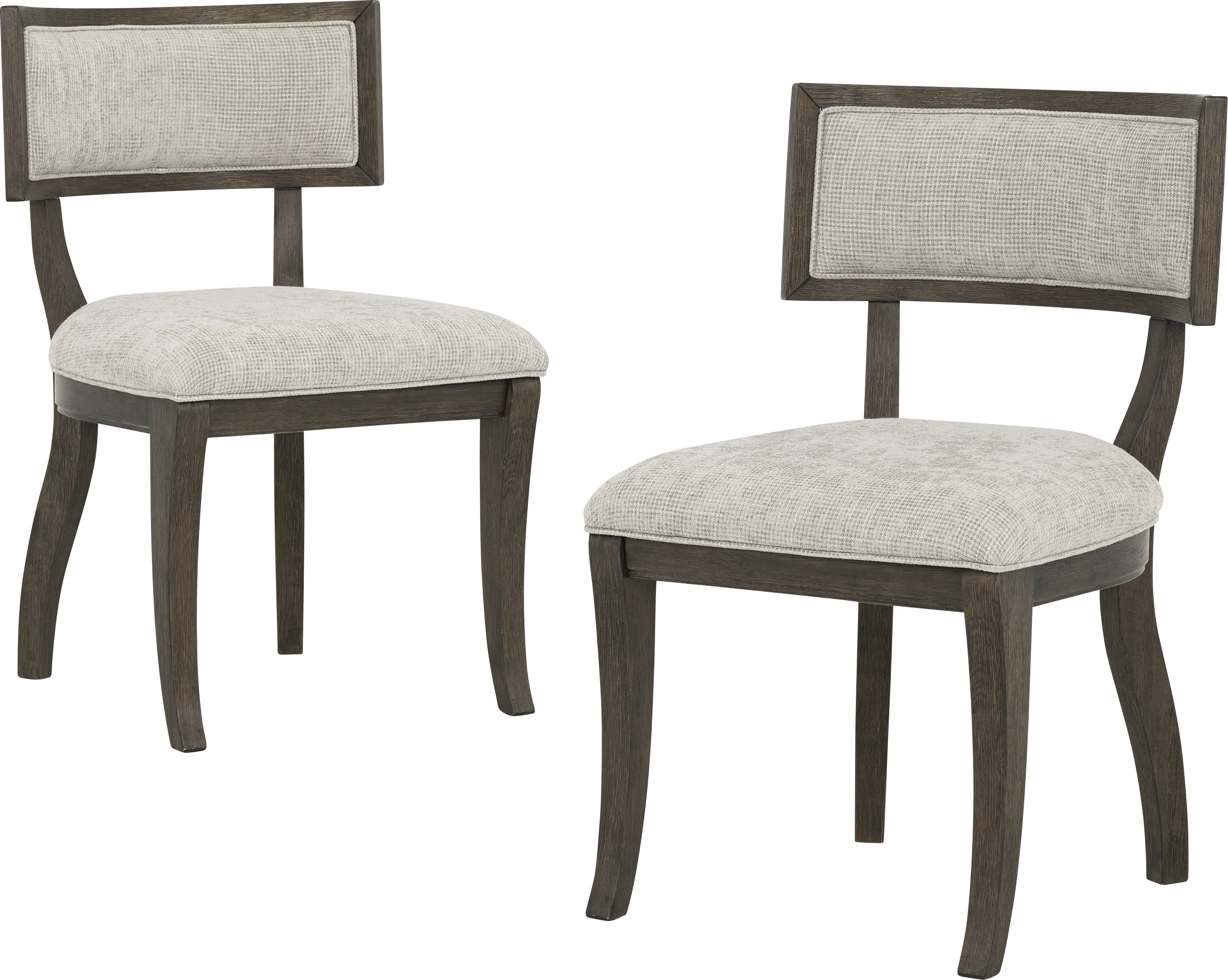 Shadowtime Beige Dining Chair, Set of 2 - Thumbnail - Image 1
