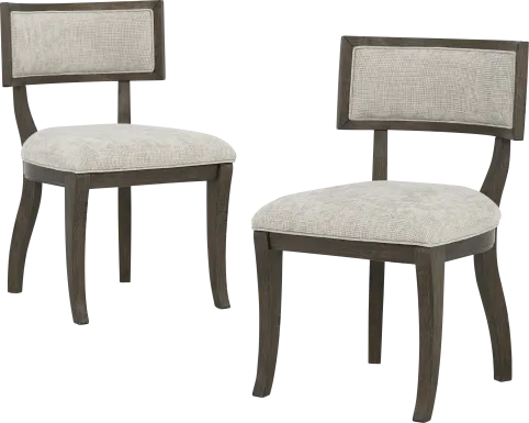 Shadowtime Beige Dining Chair, Set of 2
