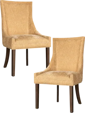 Houndsun Gold Dining Chair, Set of 2