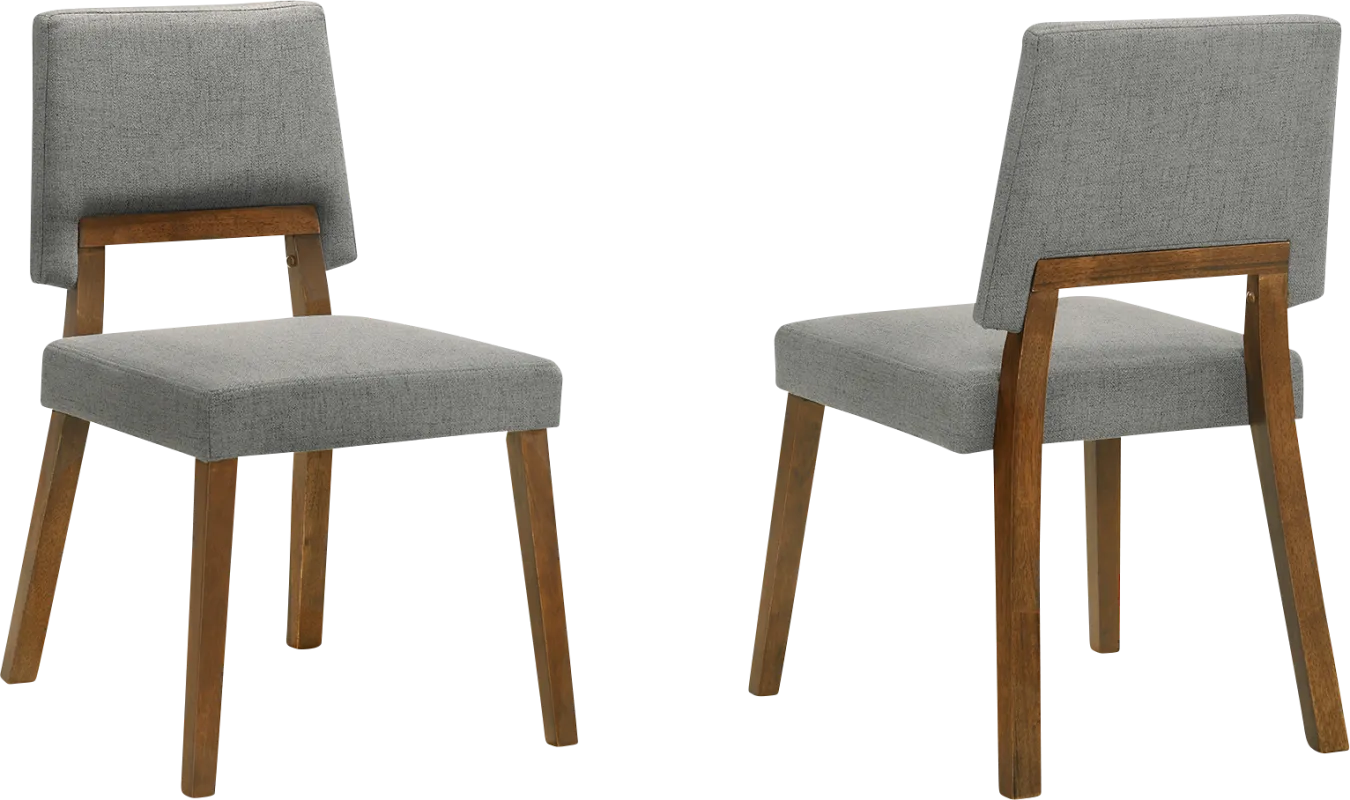 Cliffytales I Gray Dining Chair, Set of 2