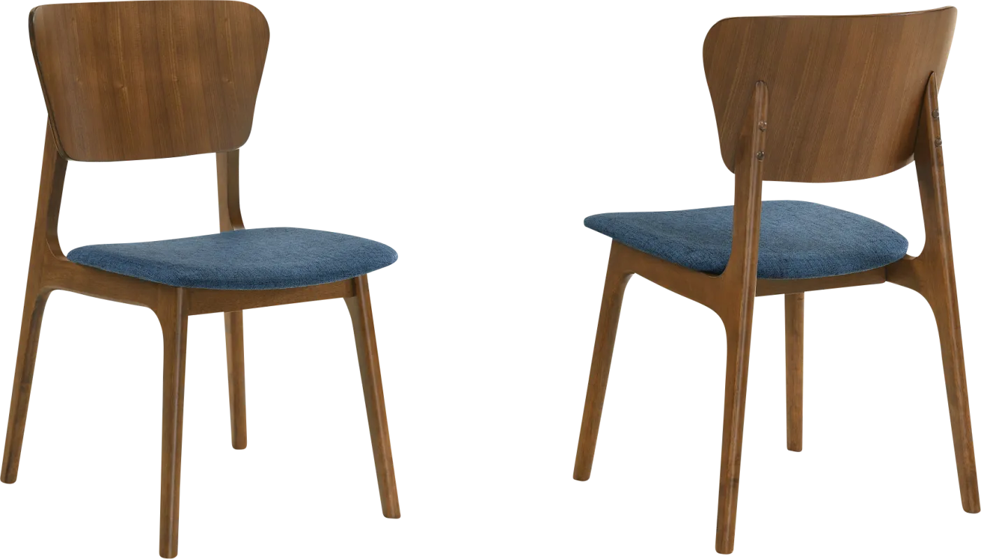 Desertsys I Blue Dining Chair, Set of 2