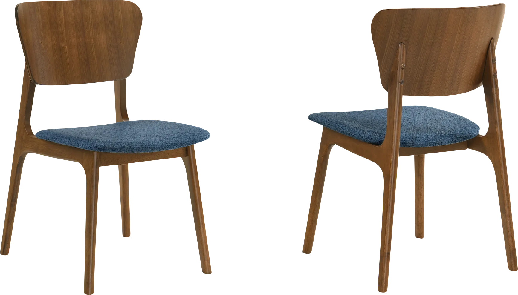 Desertsys I Blue Dining Chair, Set of 2 - Image 1