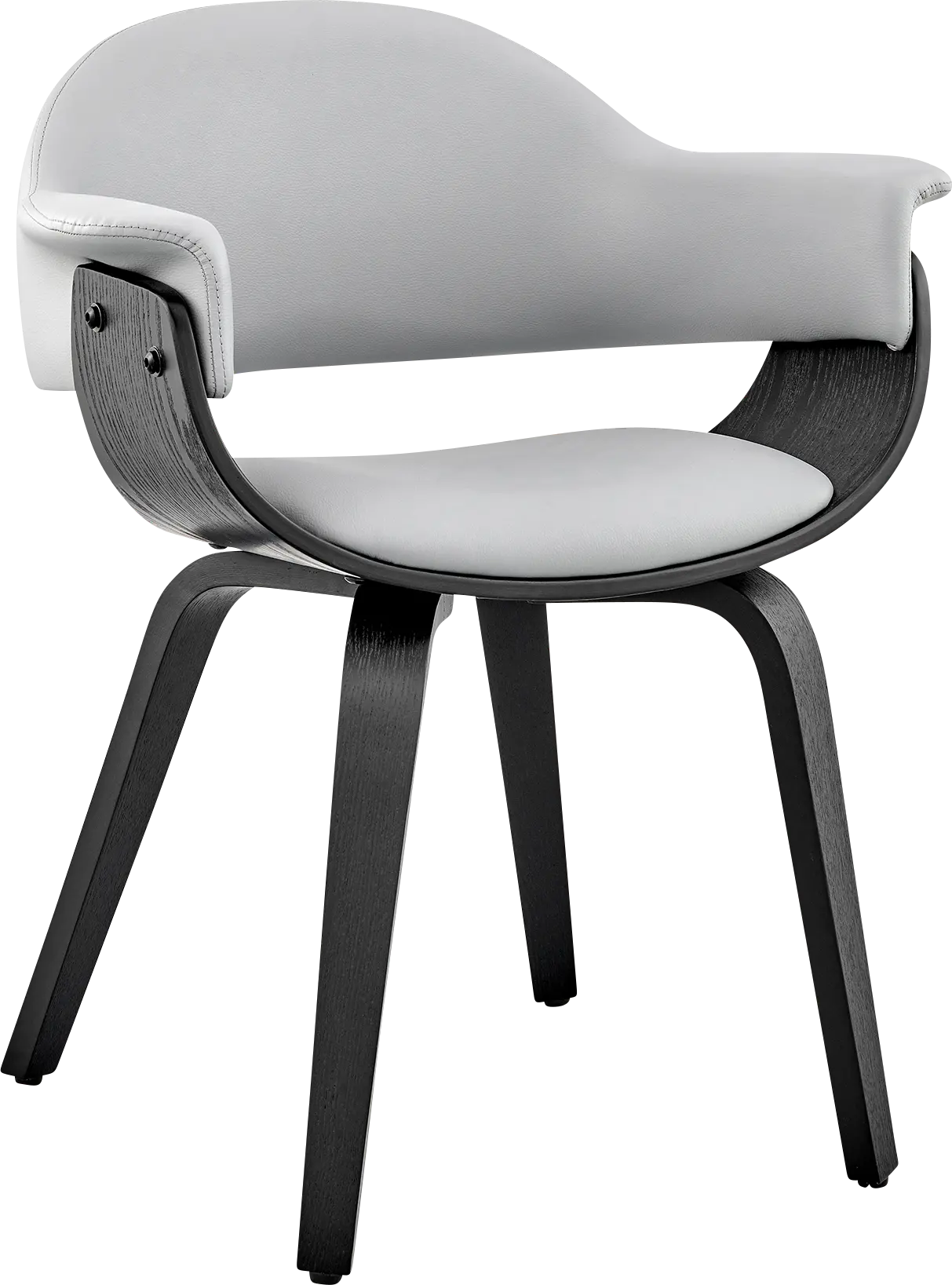 Riddletube II Gray Arm Chair