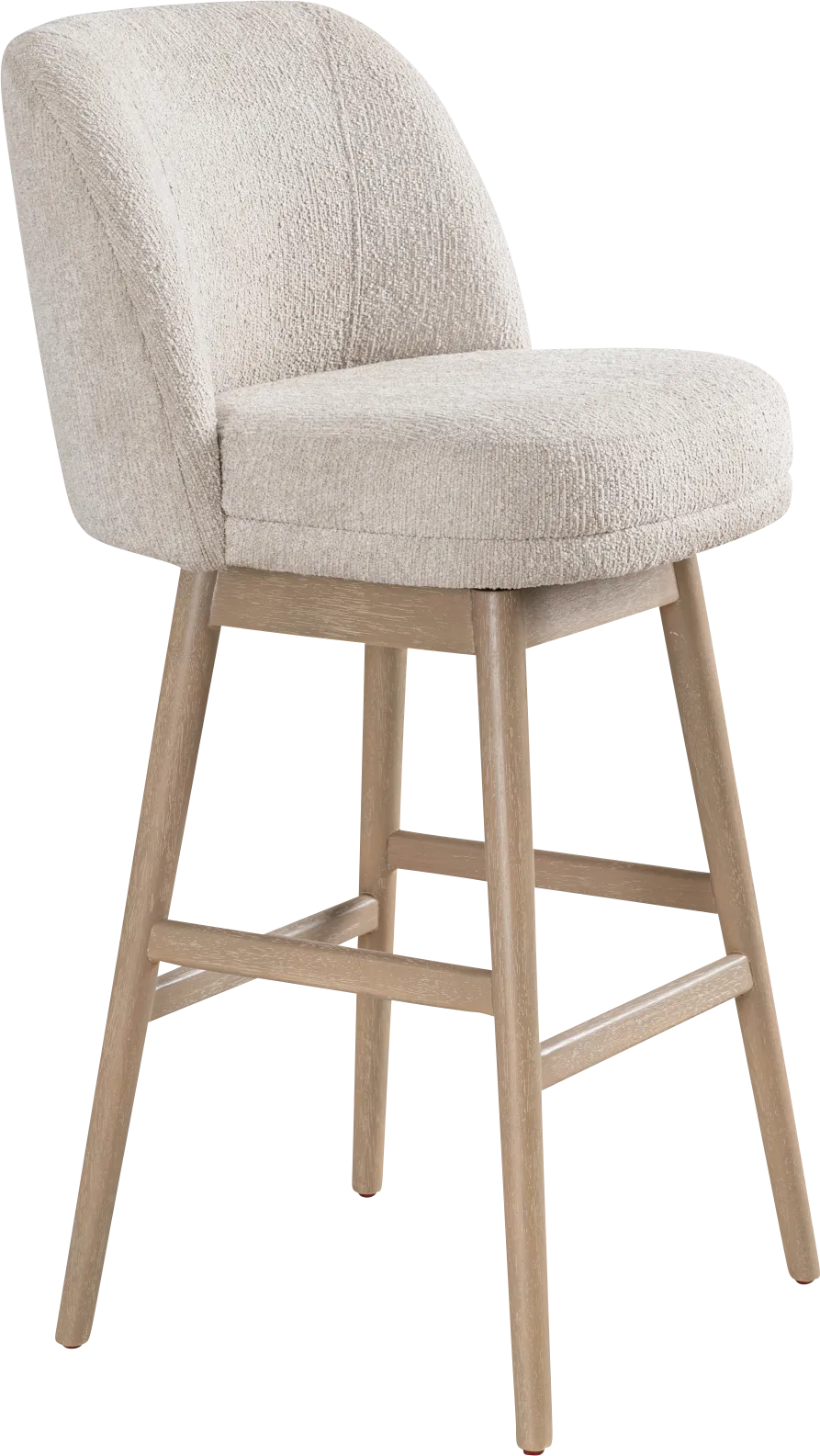 Wolfphone I Light Brown and Cream Barstool - Image 1