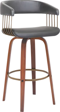 Hearttime I Gray Barstool