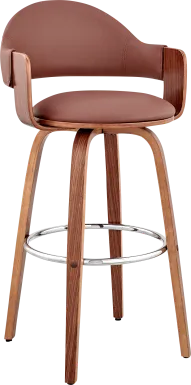 Tigressy I Brown Barstool