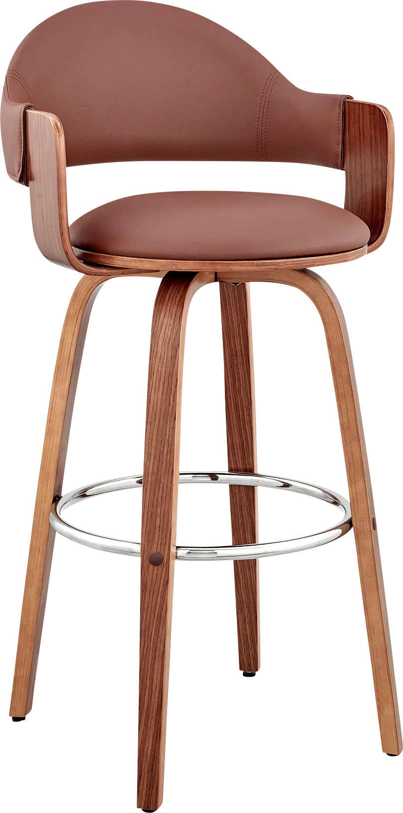 Tigressy I Brown Barstool - Image 1