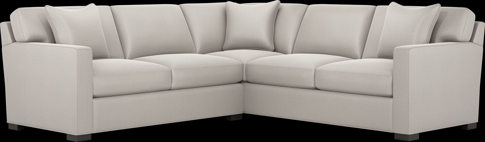 Harmonie Dove 2 Pc Sectional - Image 1