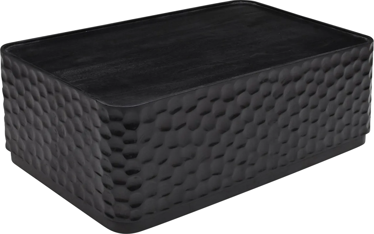 Guillory Black Cocktail Table