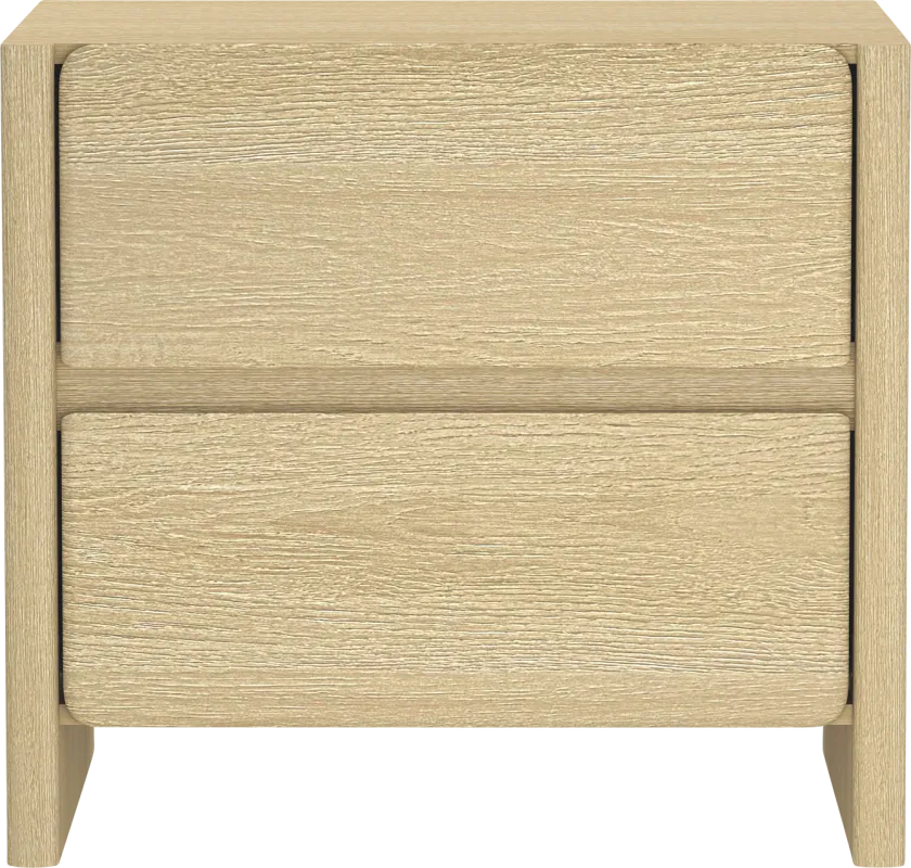 Herosunny Natural Nightstand