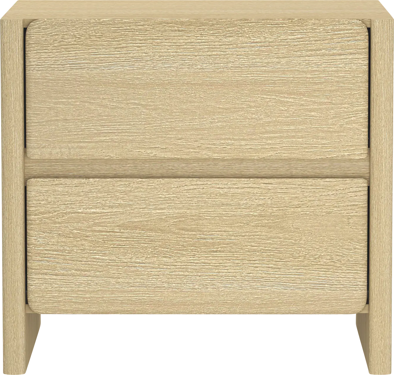 Herosunny Natural Nightstand