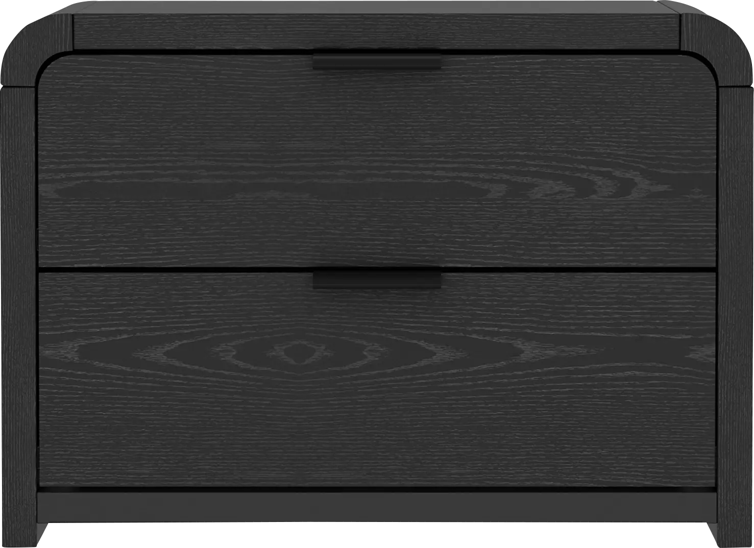 Robinbite II Black Nightstand
