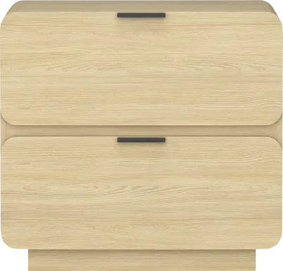 Cavernbit Natural Nightstand