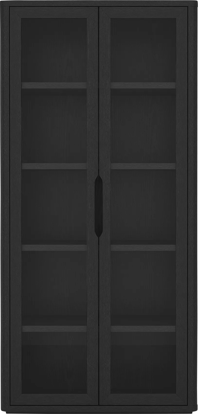Shadebooks III Black Accent Cabinet - Thumbnail - Image 1