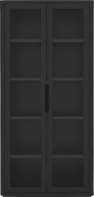 Shadebooks III Black Accent Cabinet