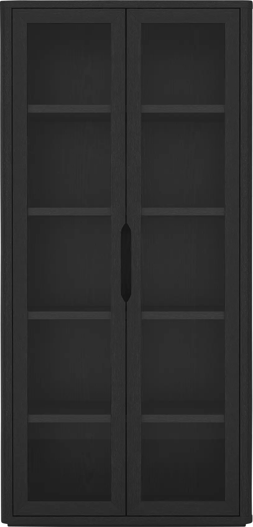 Shadebooks III Black Accent Cabinet