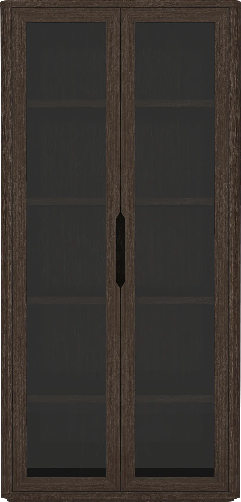Shadebooks III Brown Accent Cabinet - Image 1
