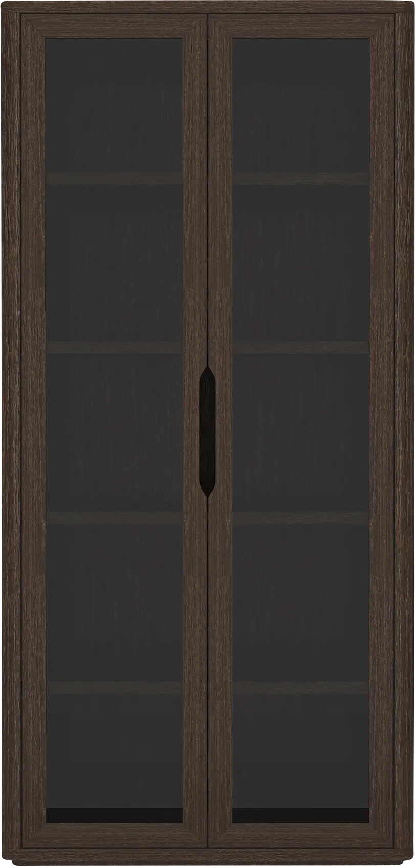 Shadebooks III Brown Accent Cabinet