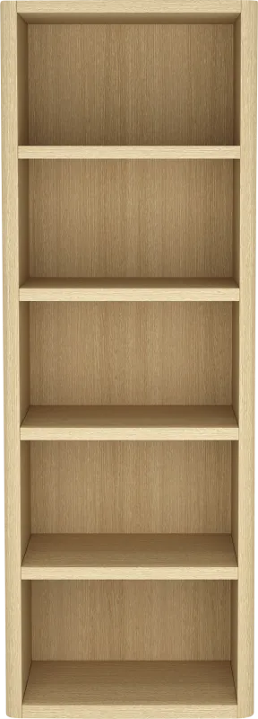 Shadebooks I Natural Bookcase