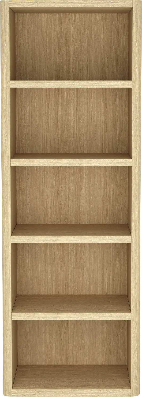 Shadebooks I Natural Bookcase