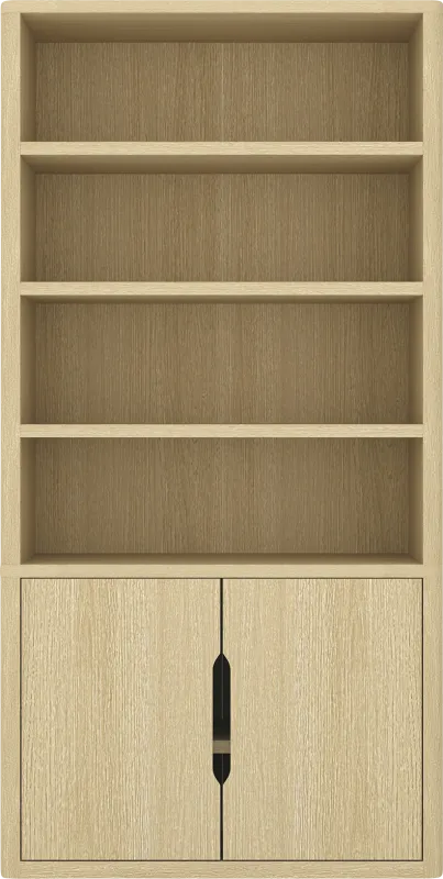 Shadebooks IV Natural Bookcase