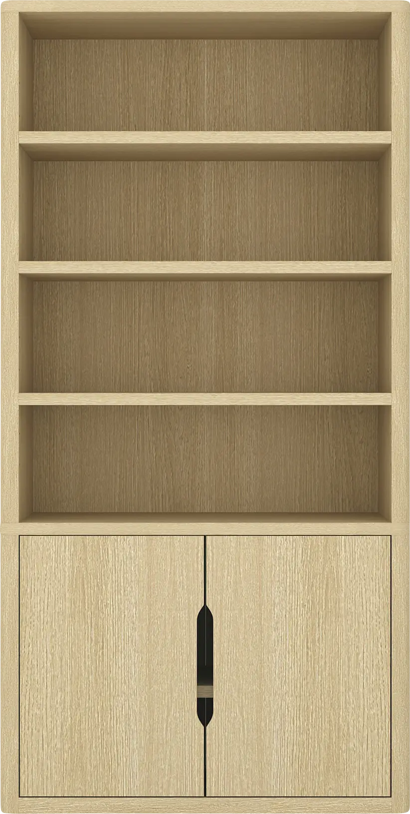 Shadebooks IV Natural Bookcase