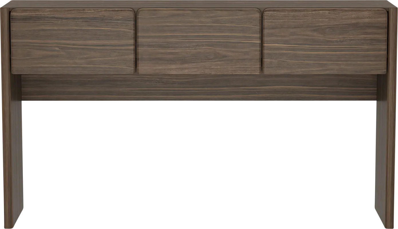 Herosunny Brown Console Table