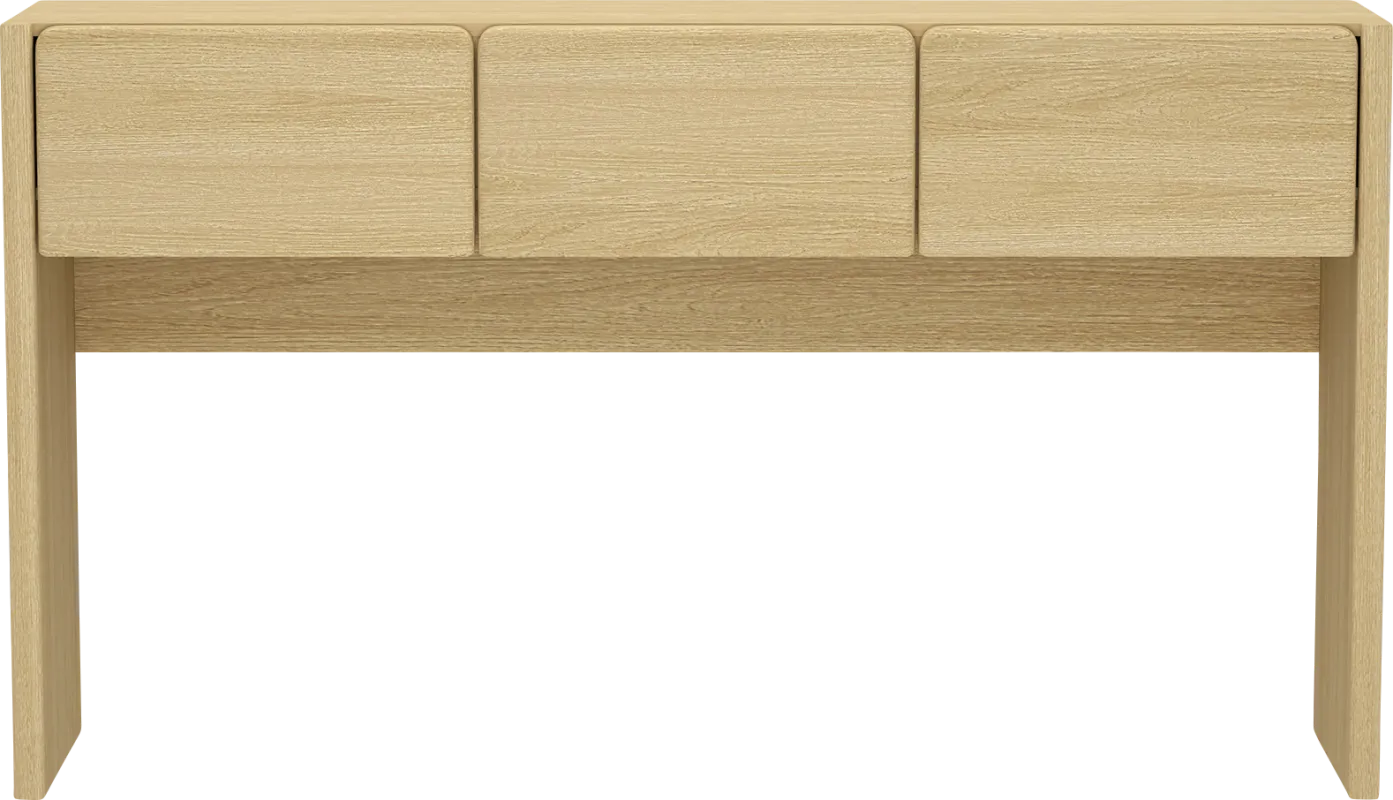 Herosunny Natural Console Table