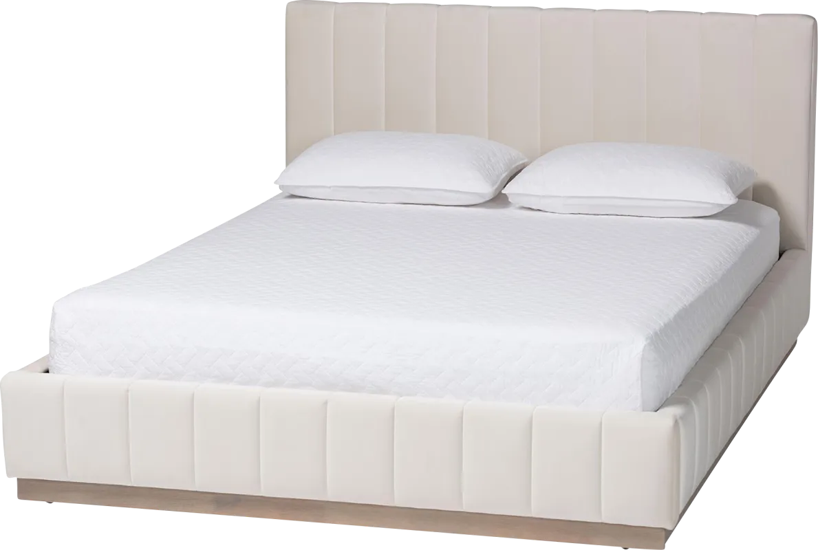 Betany White Queen Bed