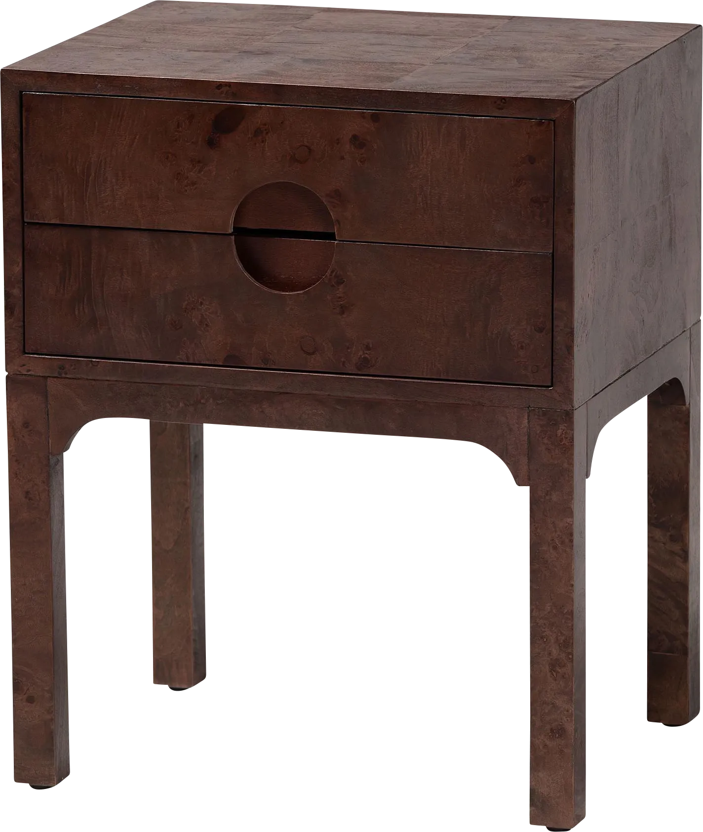 Dreamware Dark Brown Nightstand - Image 1