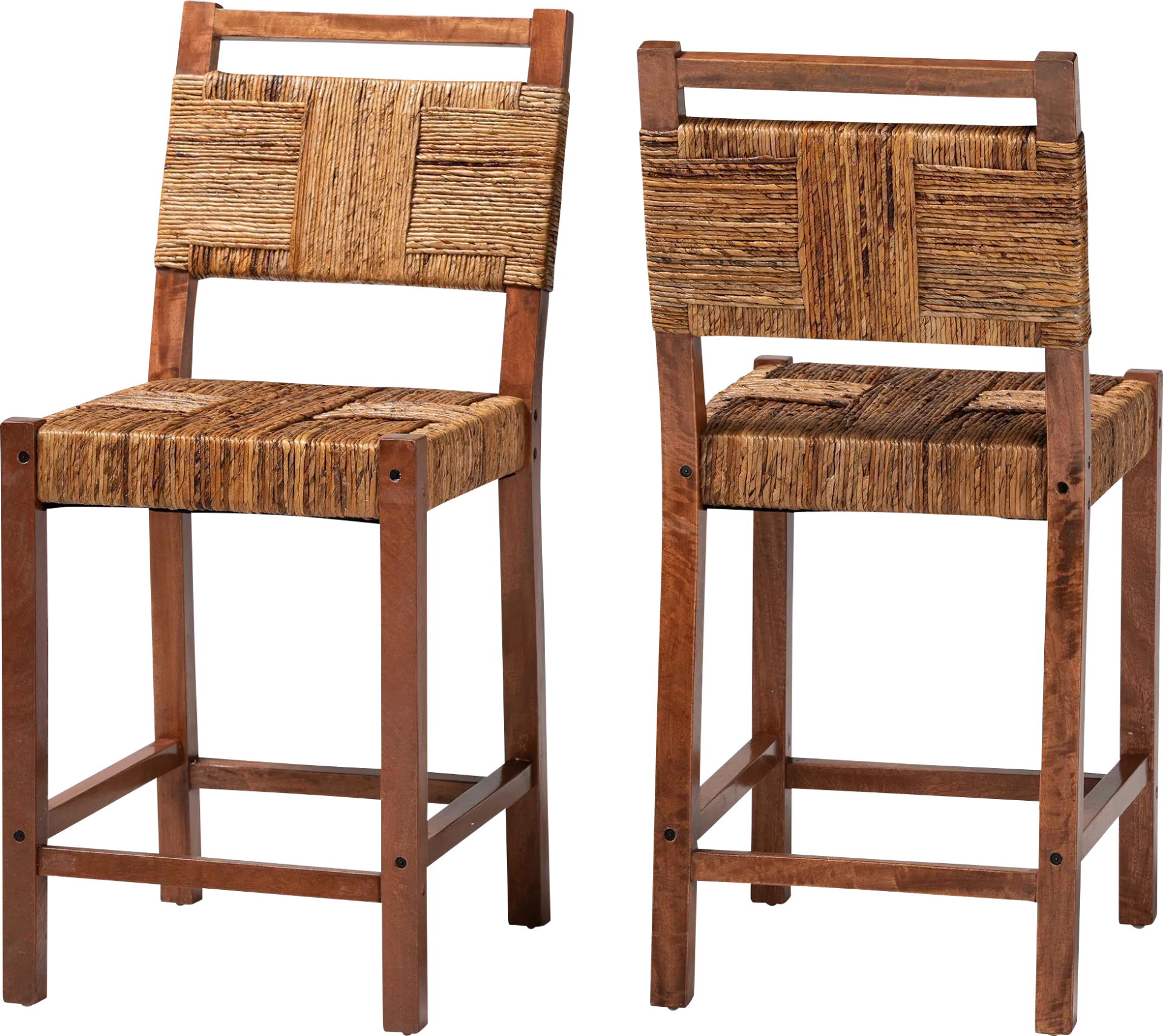 Shadepaw Light Brown Counter Height Stool, Set of 2 - Image 1