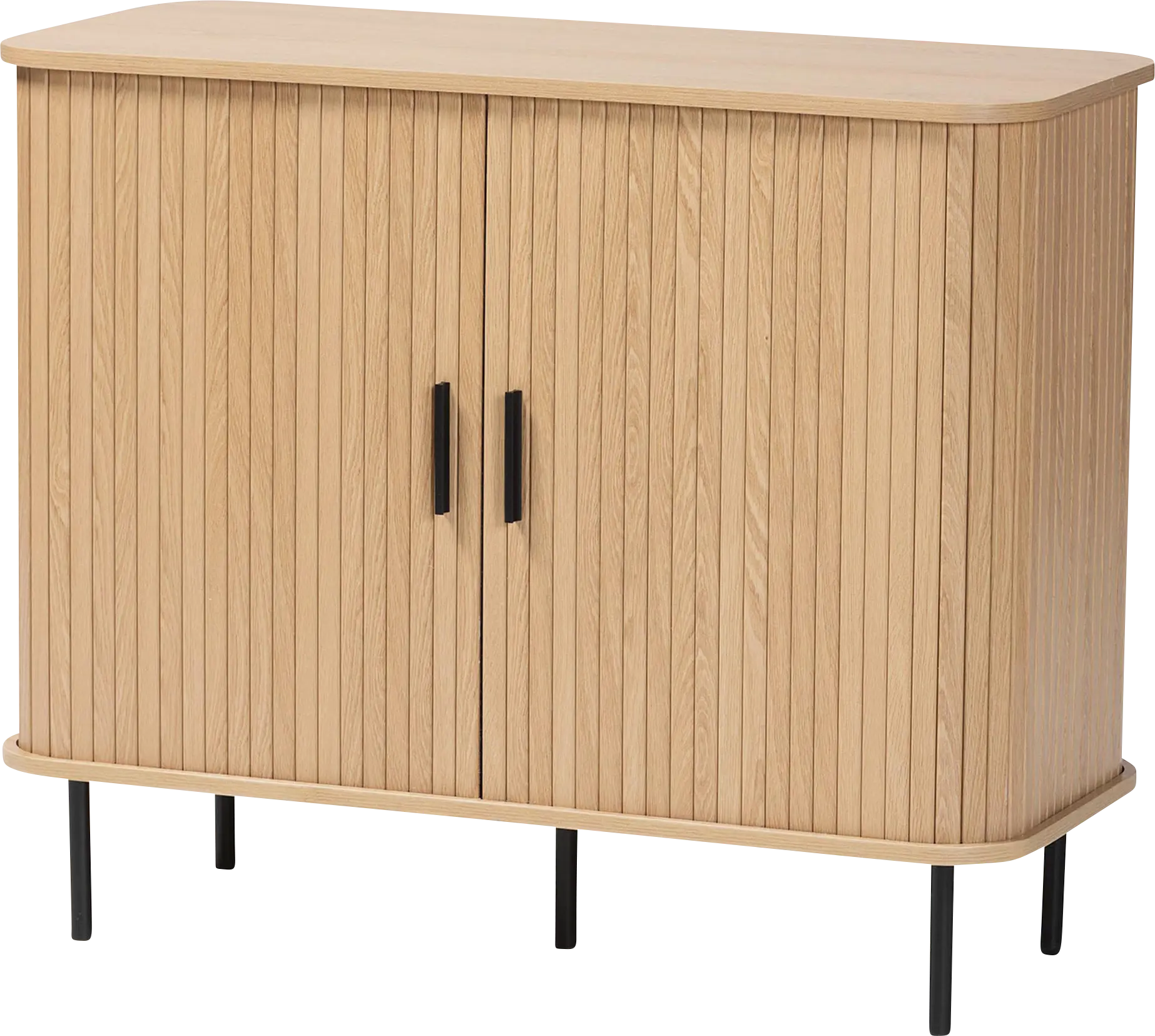 Eleacoms Light Brown Storage Cabinet