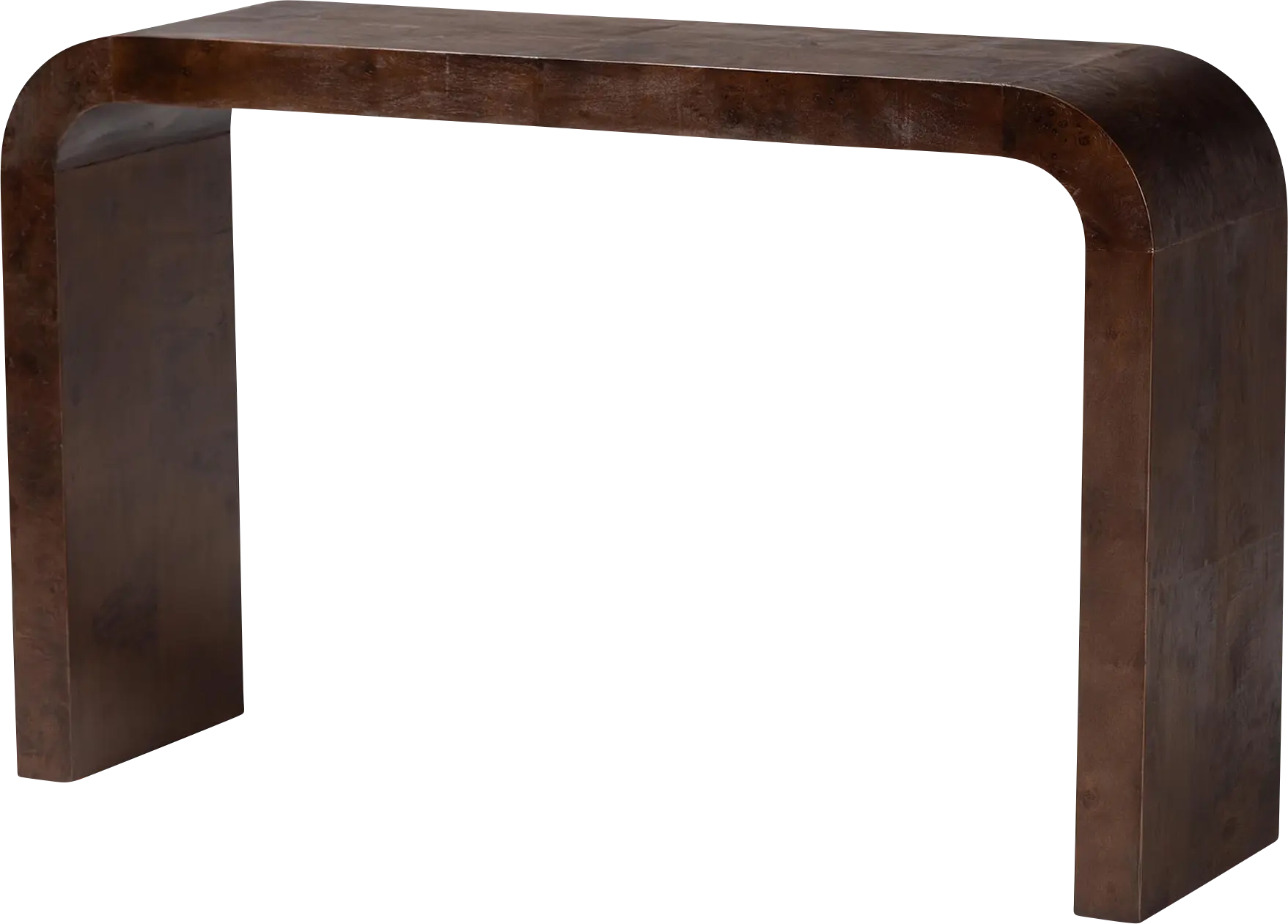 Driftfruit Dark Brown Console Table